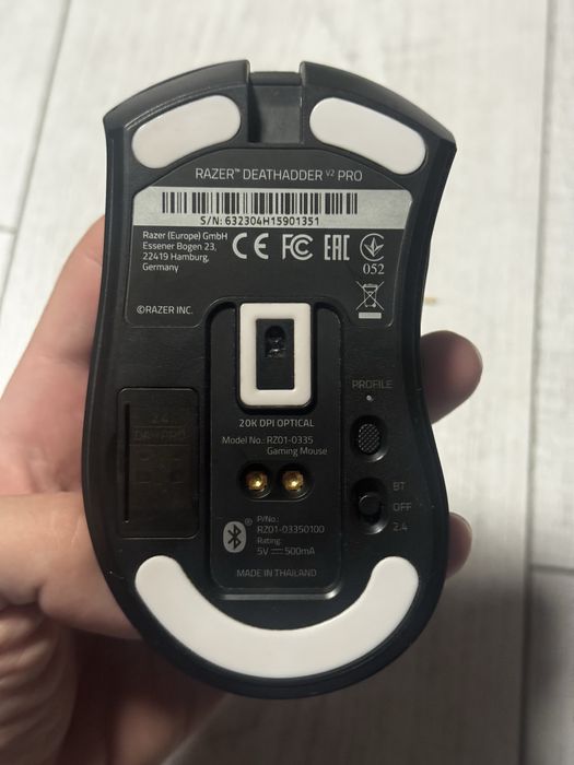 Геймърска мишка Razer DeathAdder v2 PRO Wireless 2.4