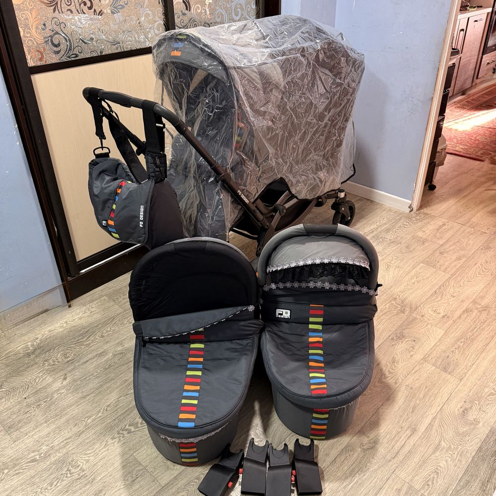 Продам Коляску для двойни FD Design Zoom