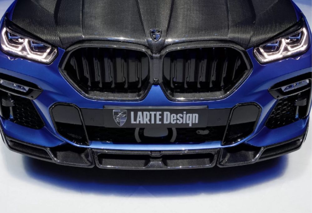 Larte преден лип \ spoiler bmw x6 m sport