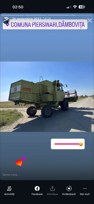 Claas dominator 80 impecabila propietar de 10 ani