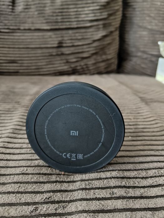 Încărcător wireless Xiaomi Mi Stand, 20W, Negru