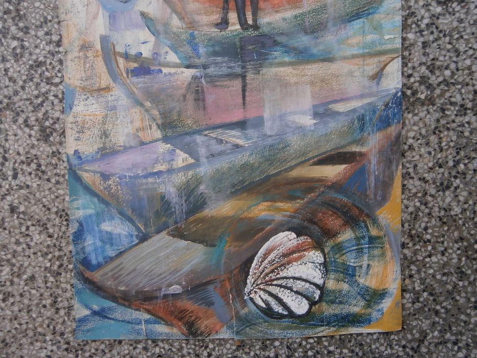 Абстрактна картина Зл.Кафтанджиеа