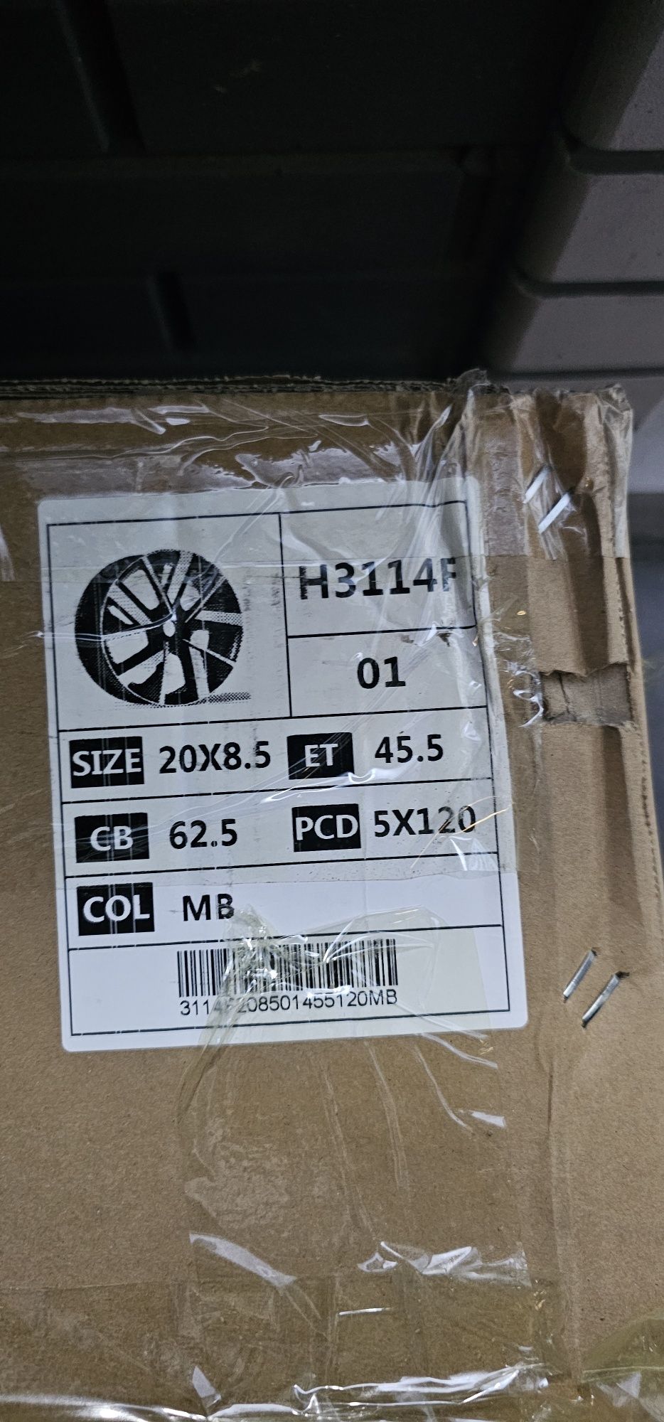 Диски r20 8.5j et45 cb 62.5 pcd 5x120 lixiang подойдёт