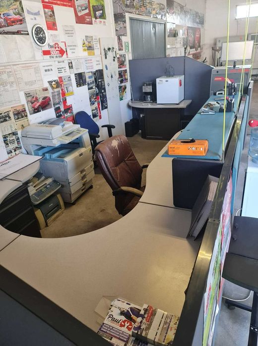 Receptie magazin / service