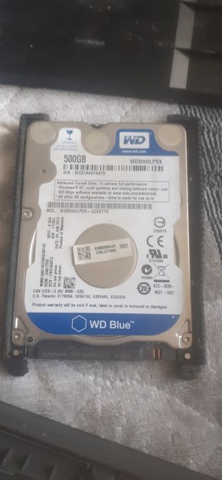 Wd blue 500gb (wd5000lpvx)