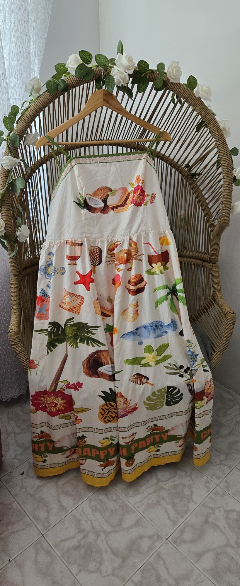 Лятна макси рокля 3хл 3xl 50 EU