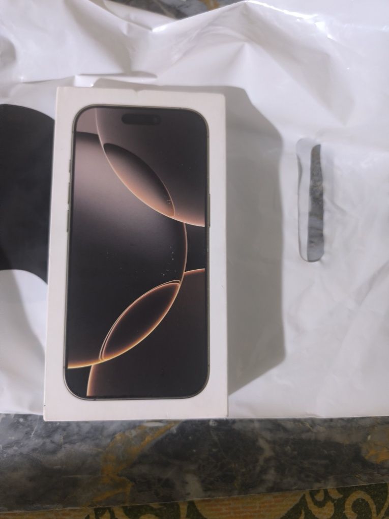 iPhon 16 Pro 128 imekadan otmagan ochilmagan masla 950$ bolshi iltmos