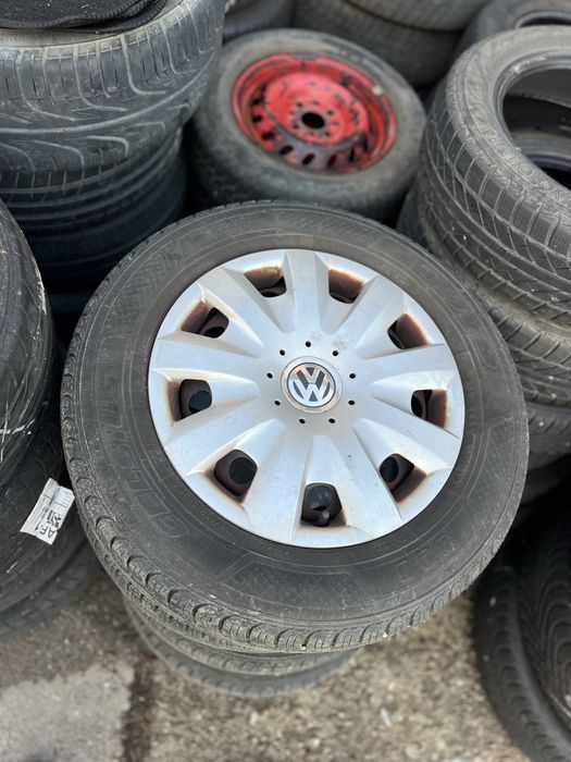 Зимни гуми .Железни джанти със зимни гуми 15 VW DOT21