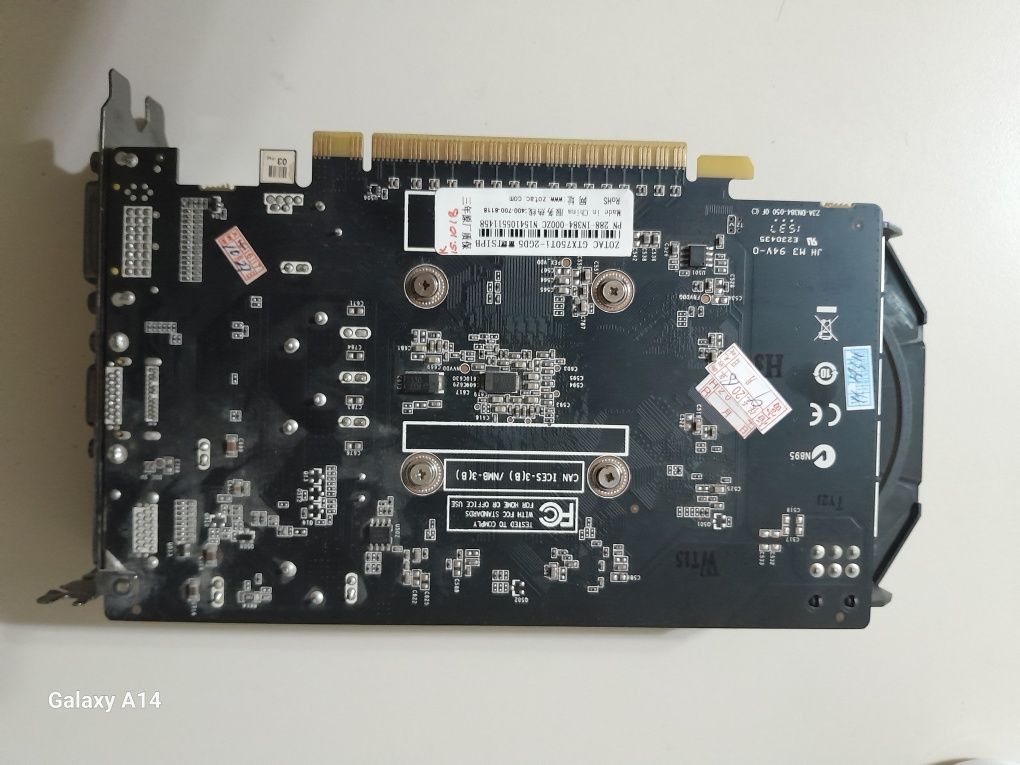 Видеокарта ZOTAC GT 750 ti 2 GB