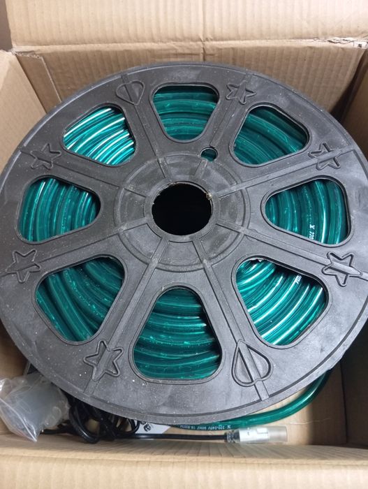 Маркуч за отопление на палми зелен.