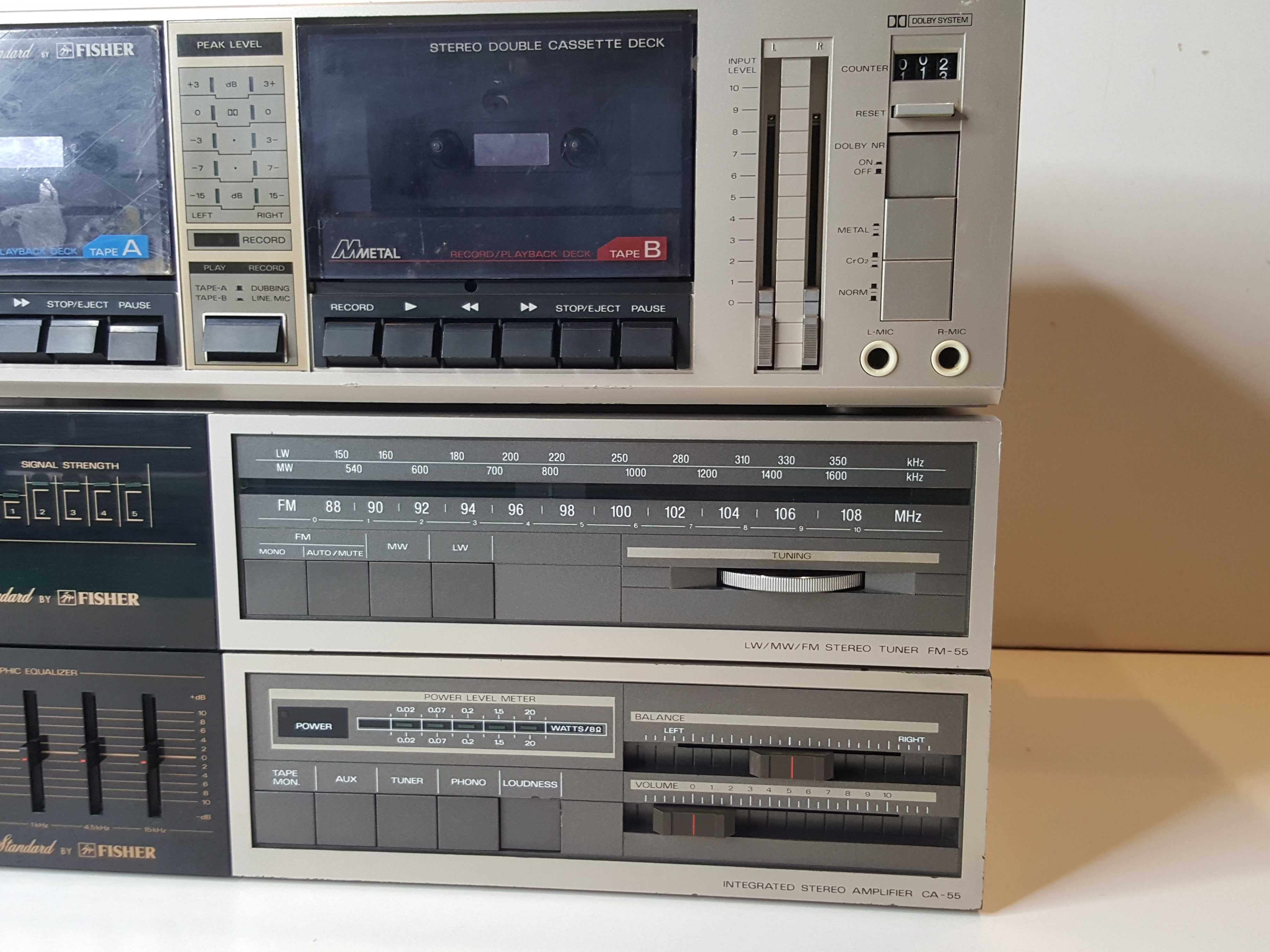 Amplificator Linie Fisher CA-55 Vintage