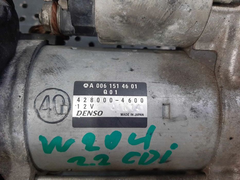 electromotor 2.2 cdi  646811 mercedes c-class w204  a0061514601  428000-4600