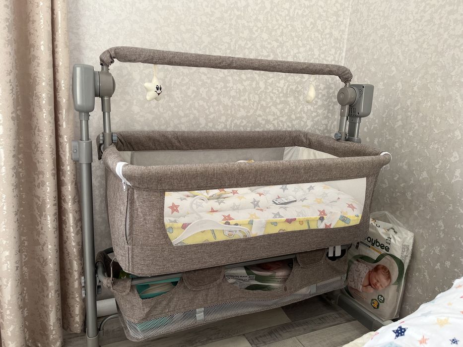 Кровать приставная с электрокачением