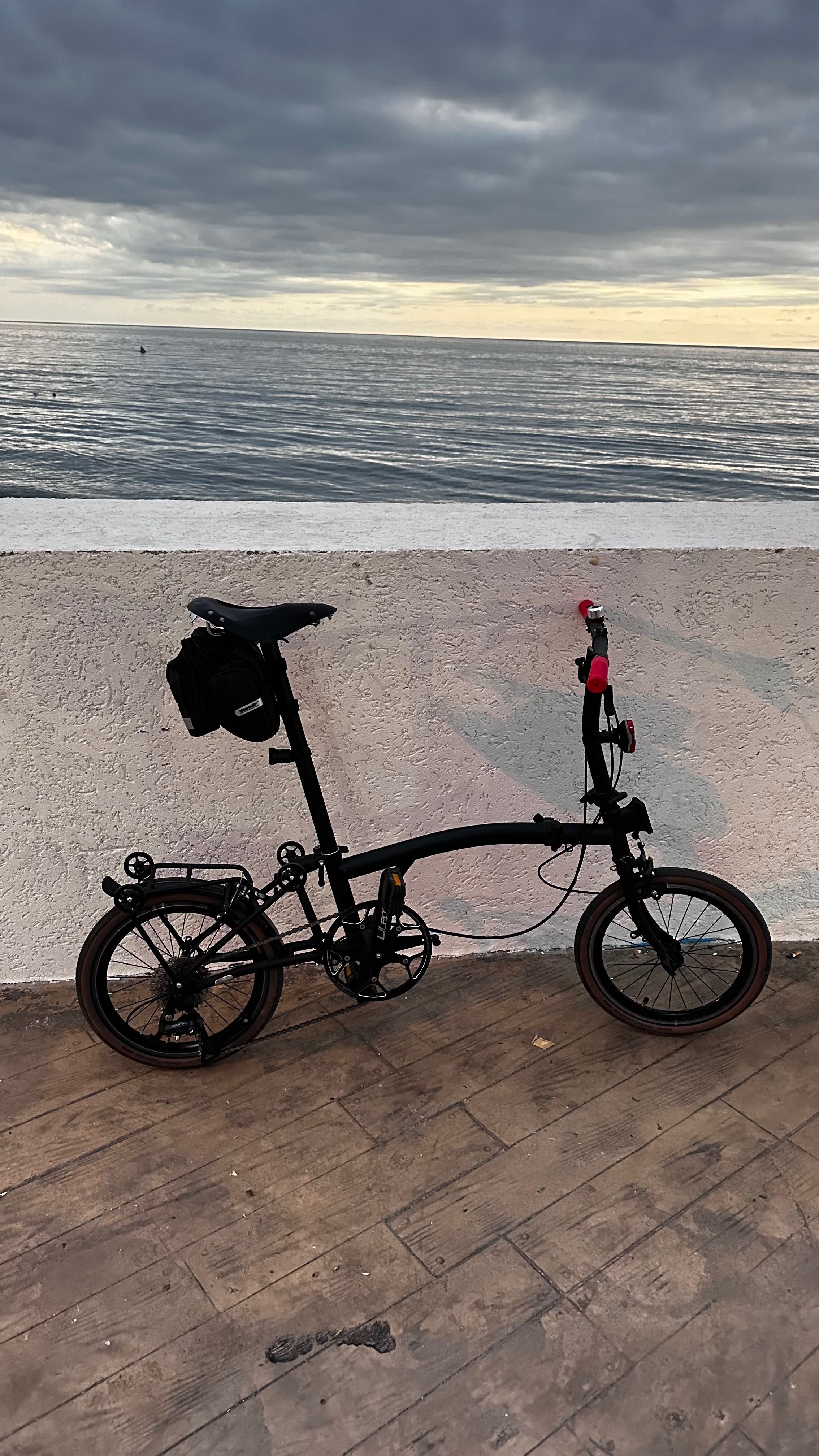 Brompton сгъваем велосипед