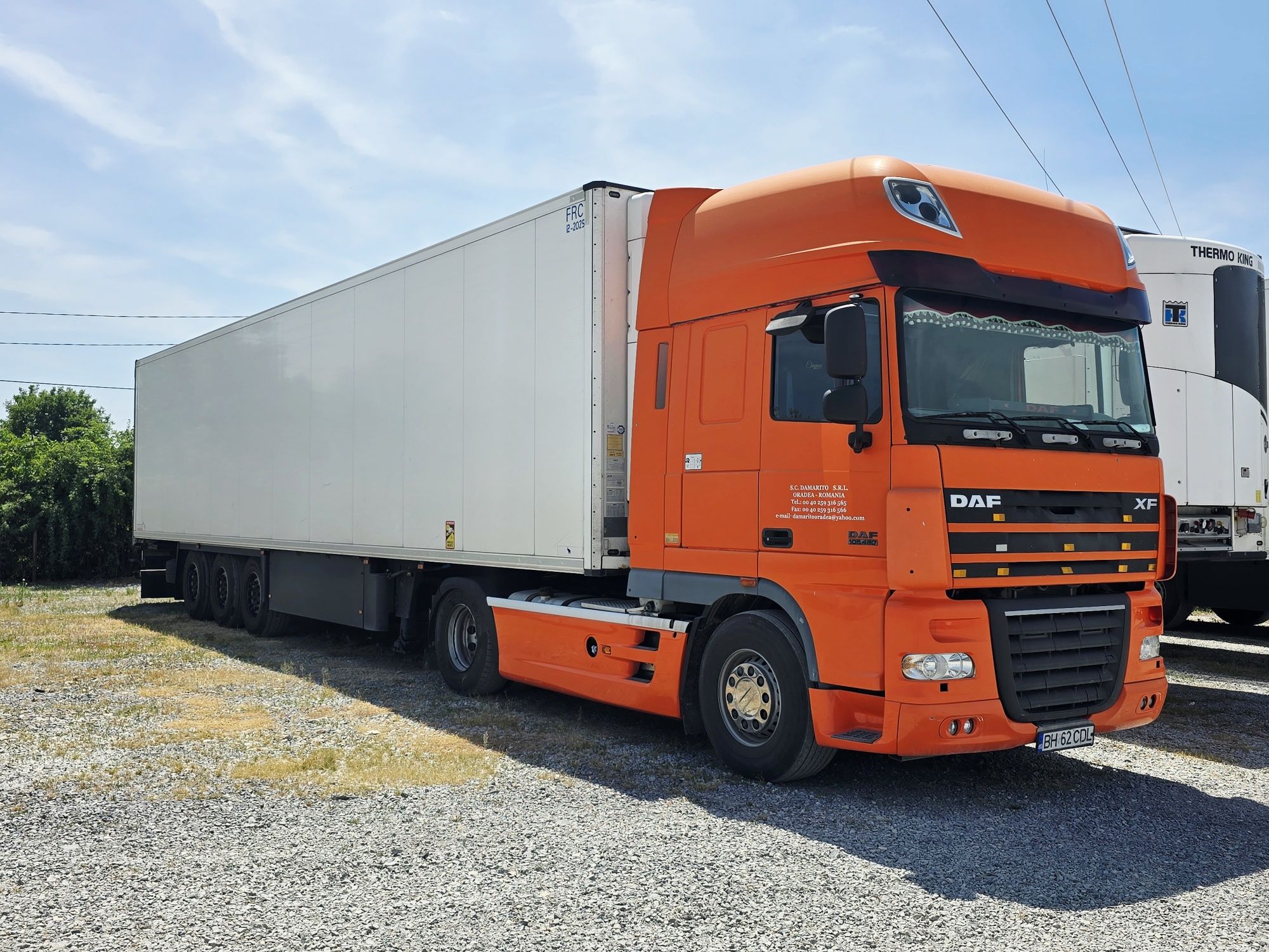 Ansamblu DAF + Schmitz frigo TK SLx 200
