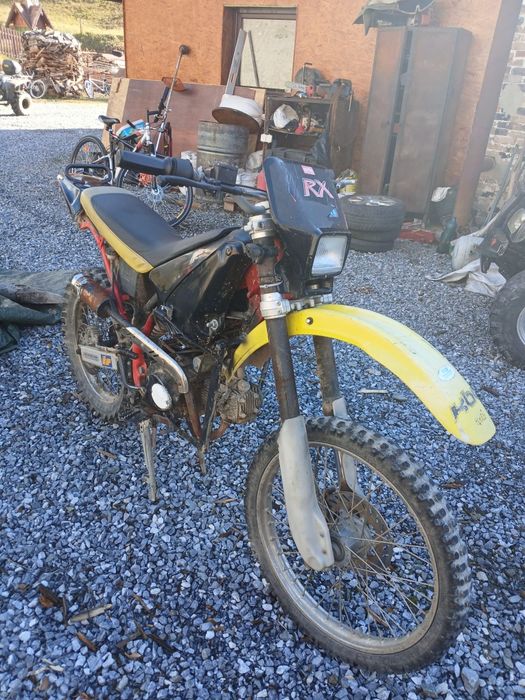 Vând cros cu cadru modificat de 125