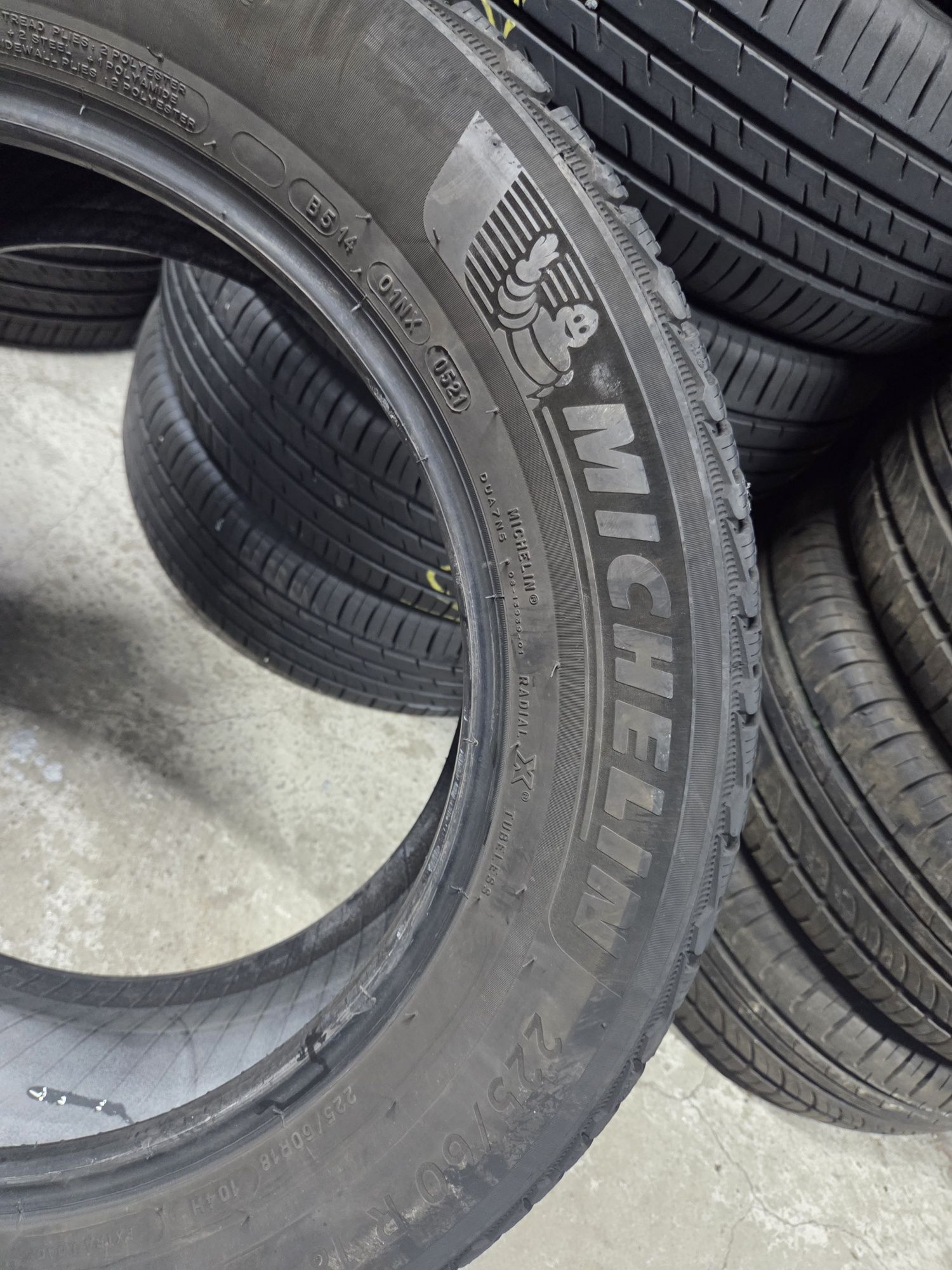 Set4 anvelope SH iarna Michelin 225/60/18 dot 2021