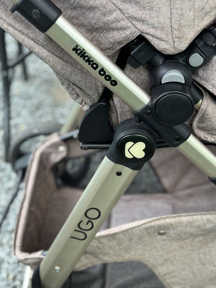 KIKKA BOO Комбинирана количка 3в1 UGO