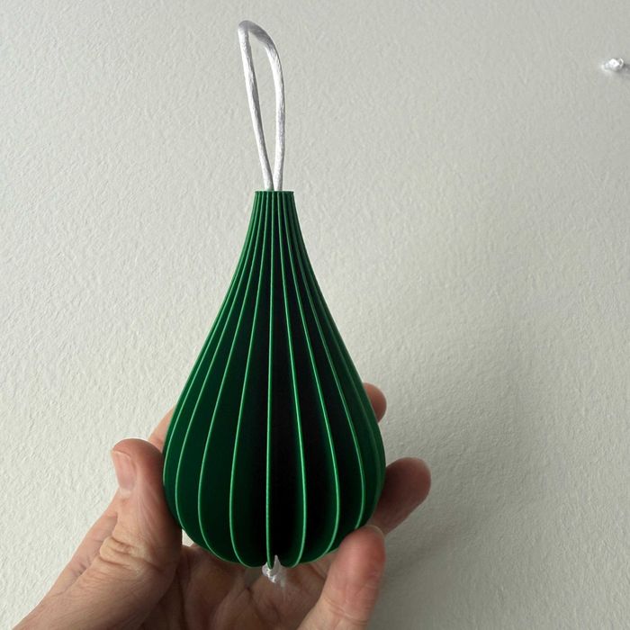 Emerald Forest | Set 4 buc ornamente de Crăciun | print 3D