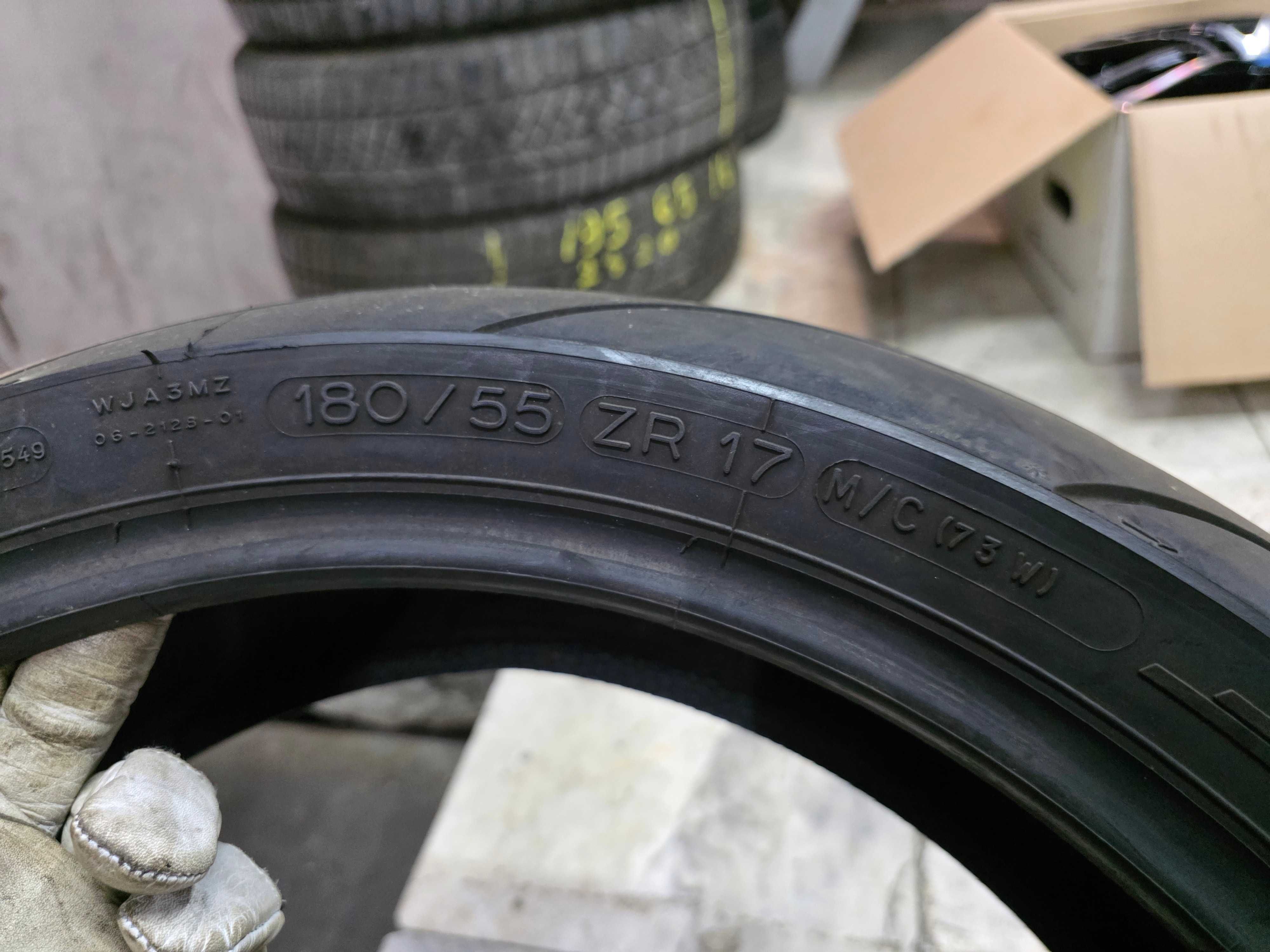 Мото гума 180 55 17 - Michelin
