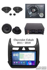 Chevrolet cobalt колонки сабвуфер шумоизоляция