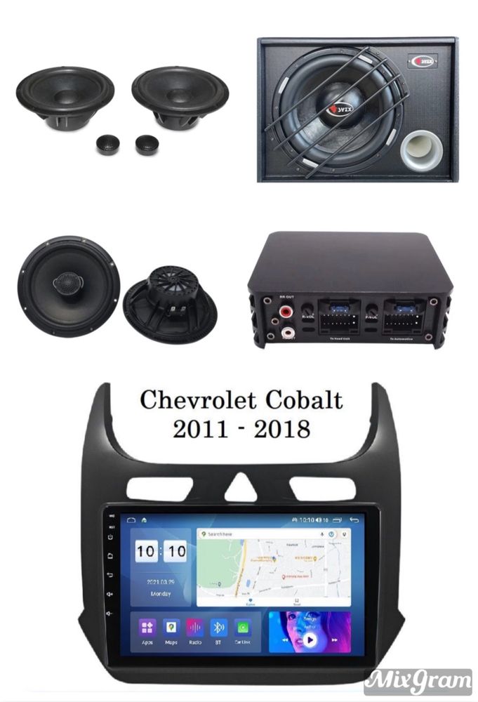 Chevrolet cobalt колонки сабвуфер шумоизоляция