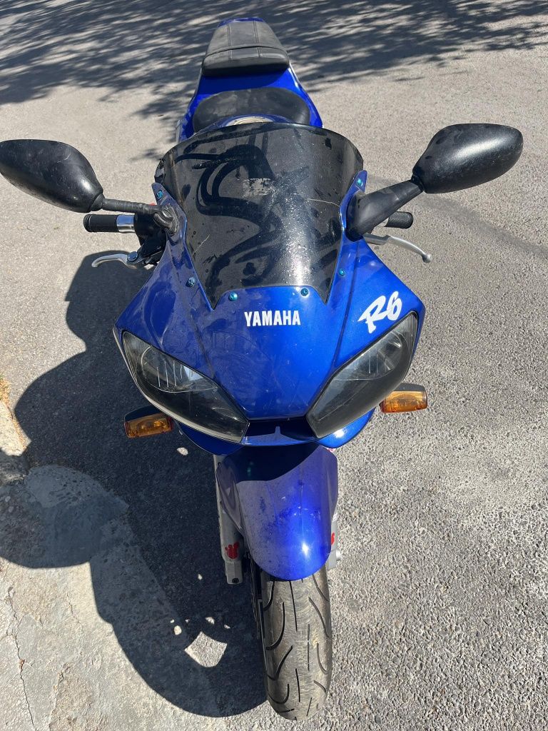 Yamaha r6 на части