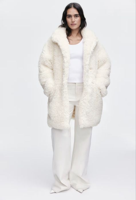 Палто teddy coat  H&M