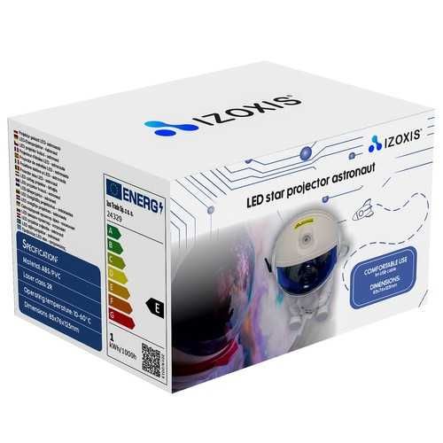 Izoxis 24329 астронавт LED звезден проектор