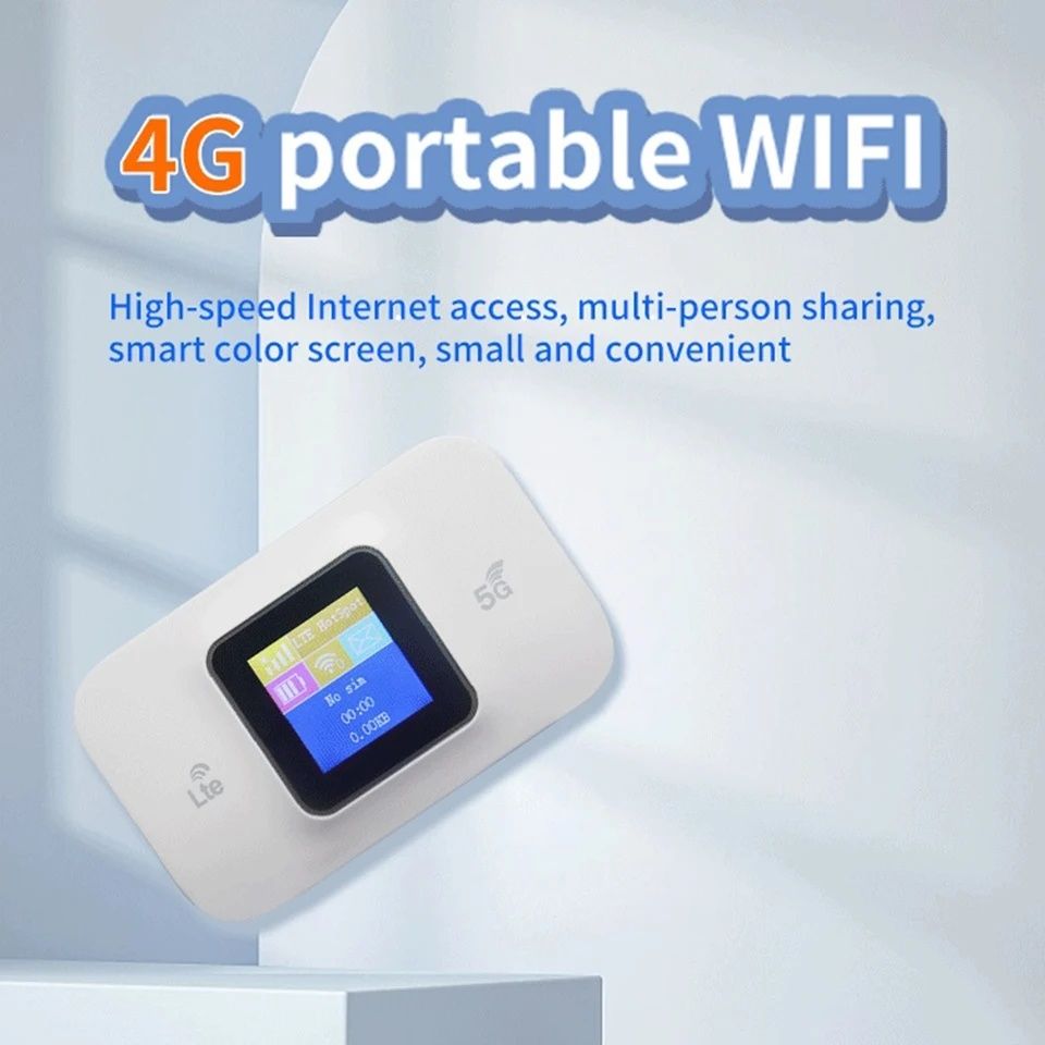 Карманный 4G wi-fi роутер, mini wifi 4G, pocket 4G wi-fi router