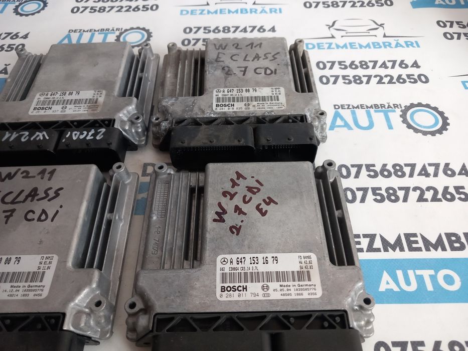 Calculator motor ECU 2.7 cdi Mercedes E Class w211