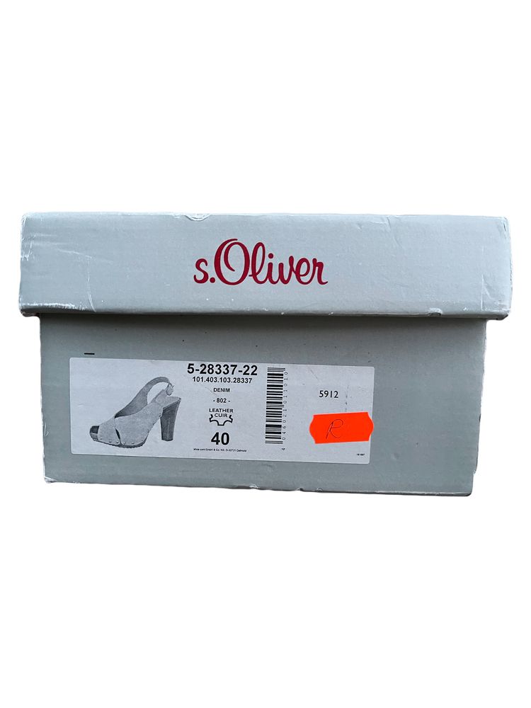 Pantofi sOliver Blue