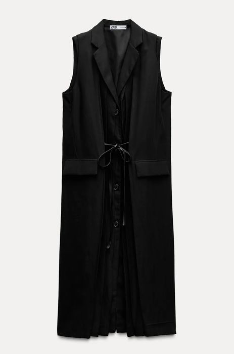 Платье с поясом ZARA новое