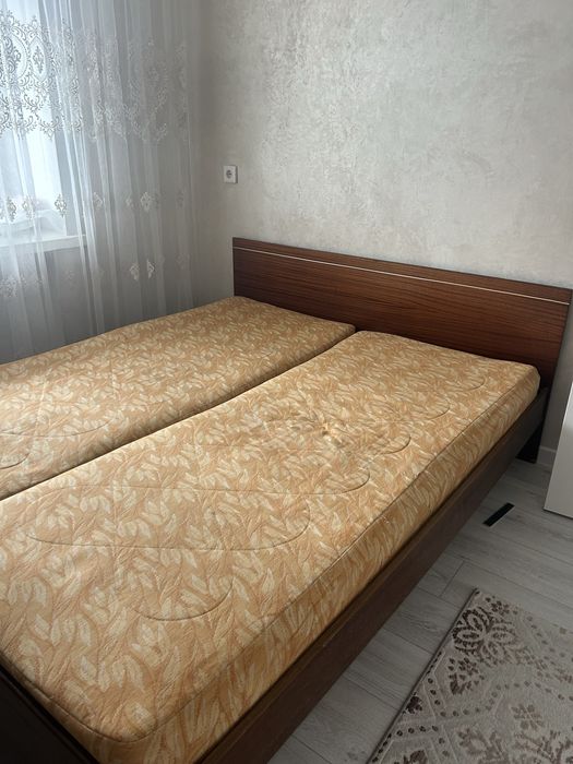 Кровать 2ух спалка. Можно матрасы отдельно.