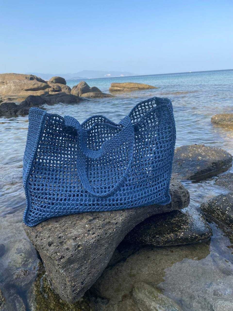 Handmade чанта от рафия ( Handmade rafia bags)