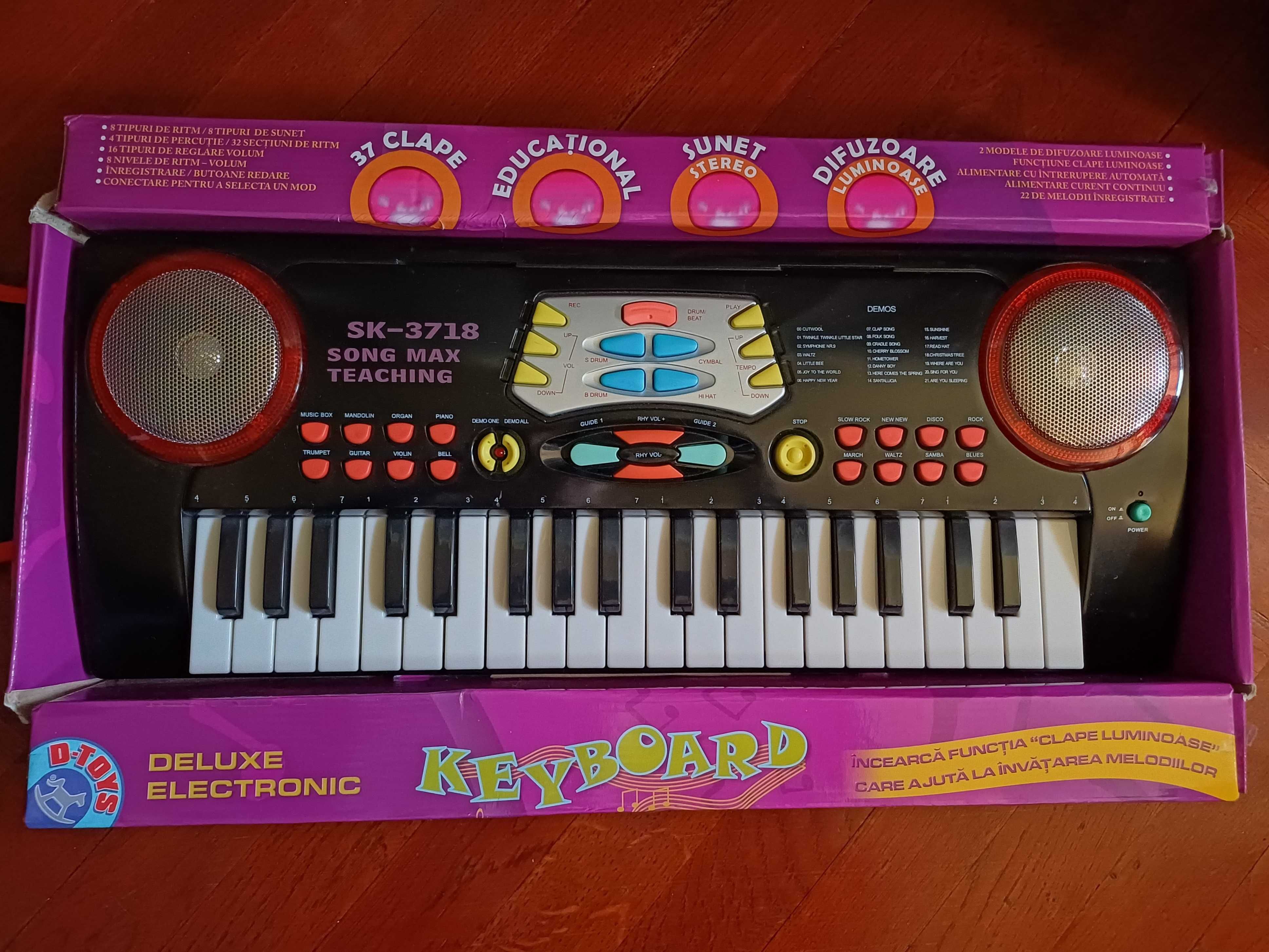 Orga electronica copii D-Toys