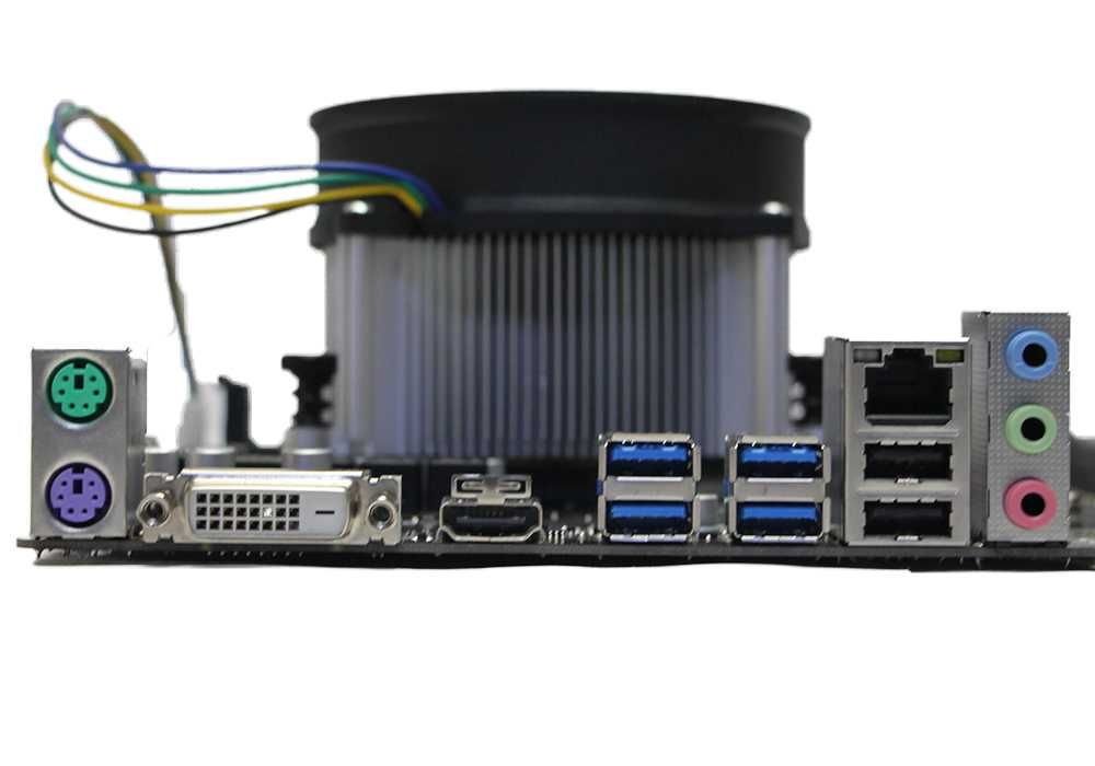 Мат.Плата AM4 GIGABYTE GA-A320M-H 2x DDR4 CPU Fan в комплекте