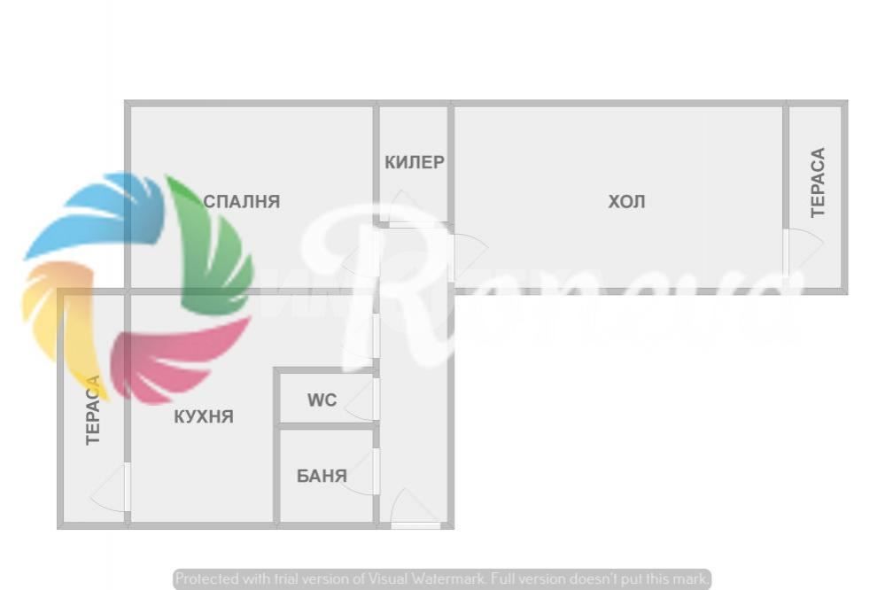 2-стаен в Варна-Младост 2 площ 60 цена 119900