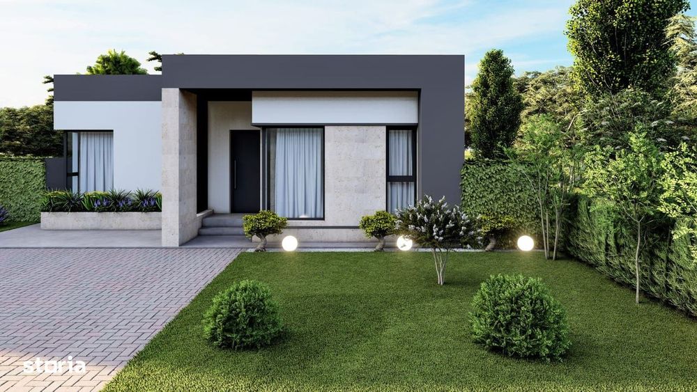 Vila 4 camere in cartier SECURIZAT LINISTIT la 20 min de Bucuresti