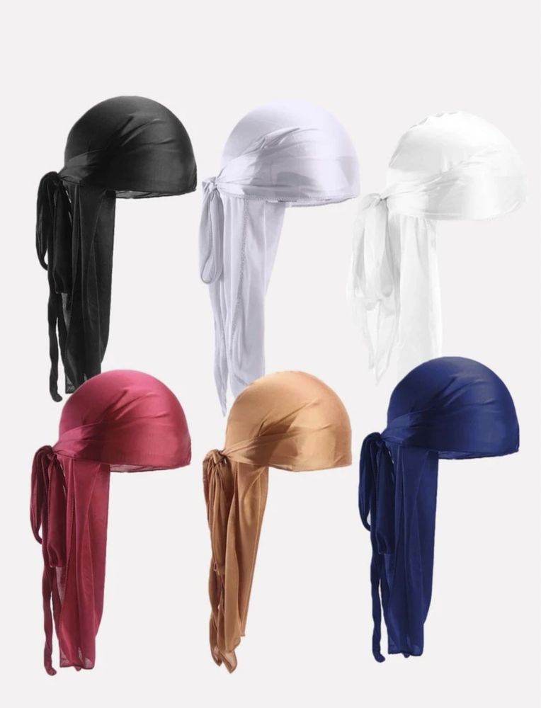 Durag, Culori diferite, Hair bonnet, Codite Afro