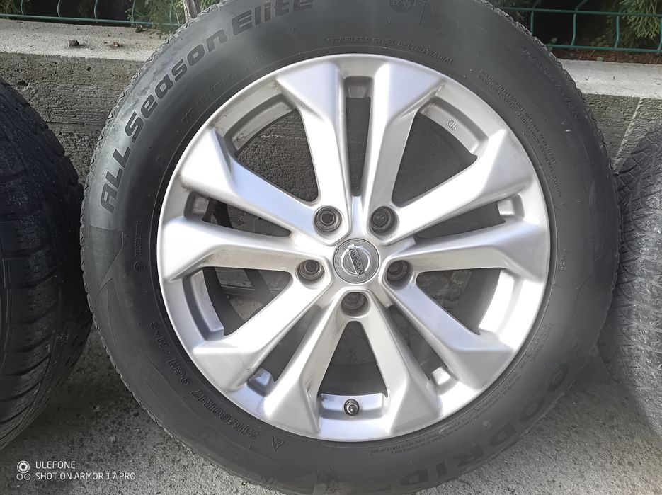 Алуминиеви джанти . Nissan Qashqai/Juke 17 цола