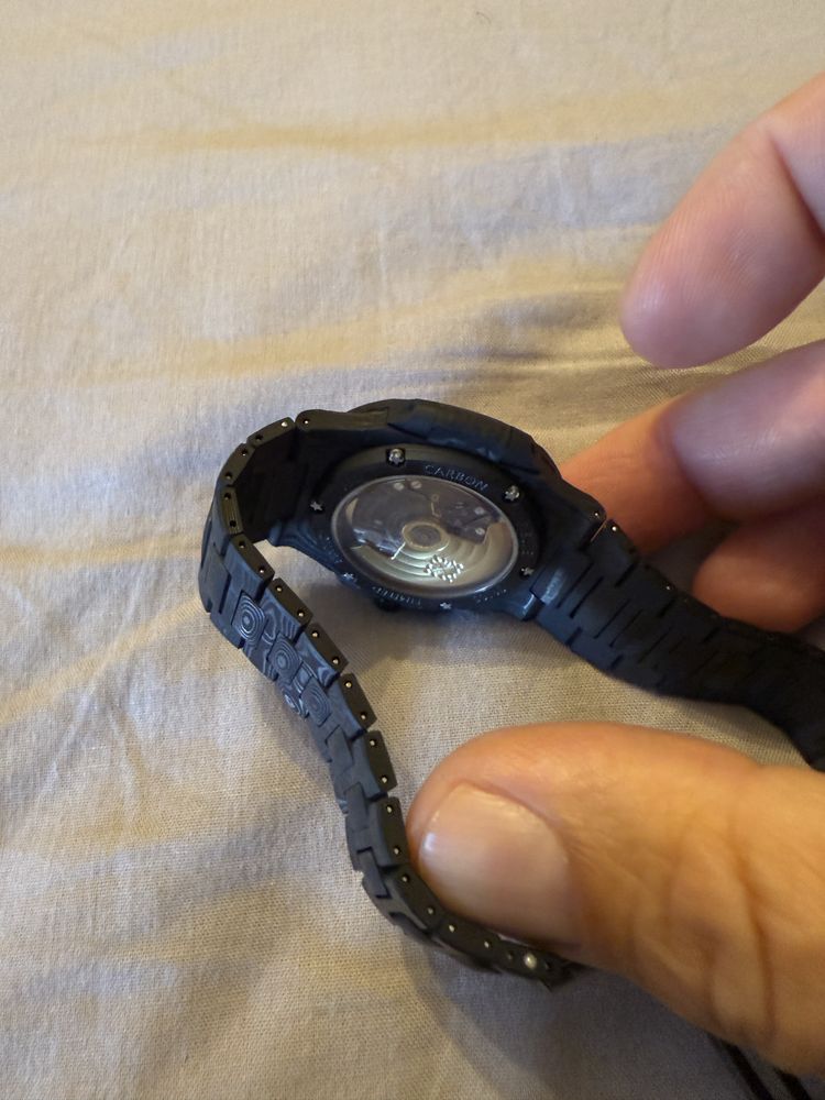 Patek Filippe nautilus carbon