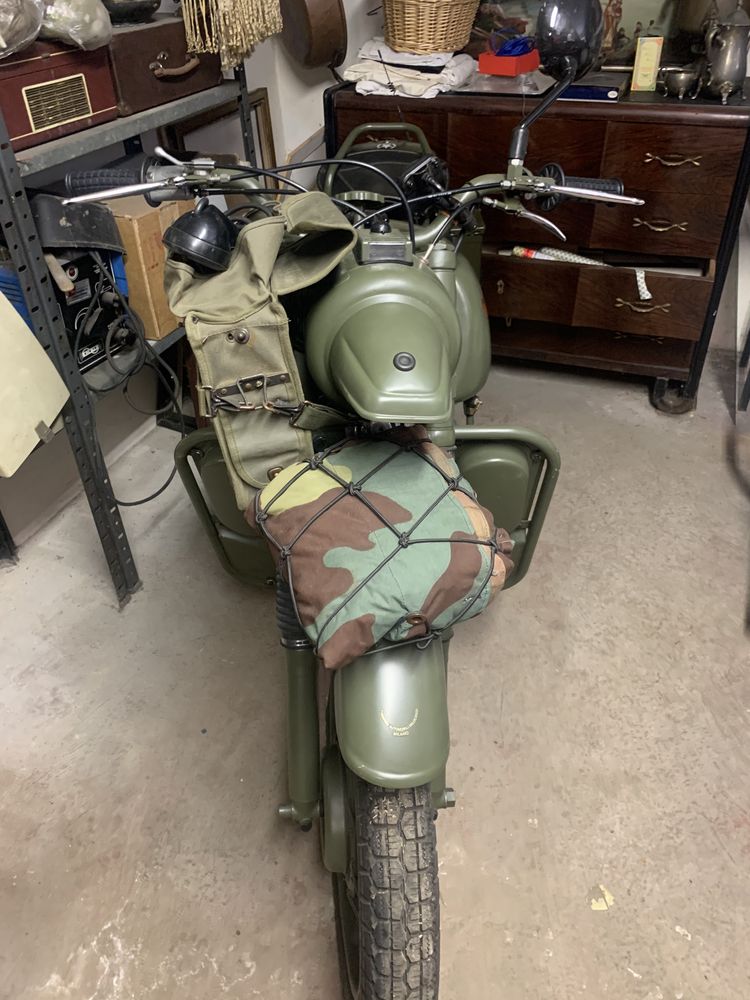 Moto Bianchi Militare 1961