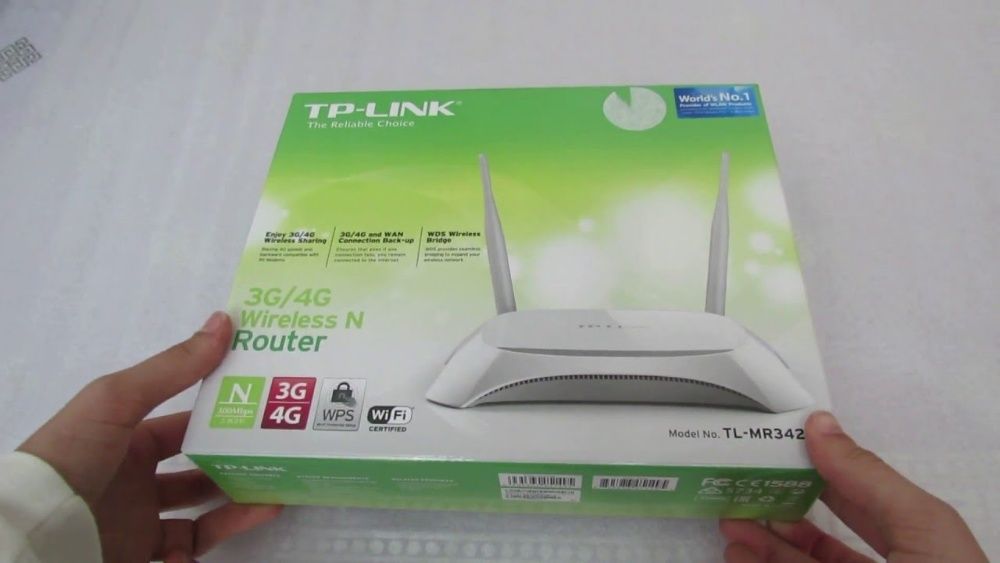 Vand router wireless TP-LINK TL-MR3420, 300Mbps, 3G/4G, 2 antene.