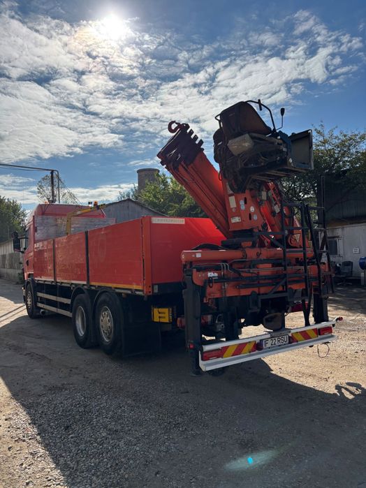 Vand Scania R440 cu macara