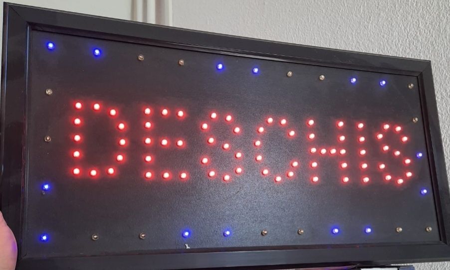 Vand 2 reclame luminoase