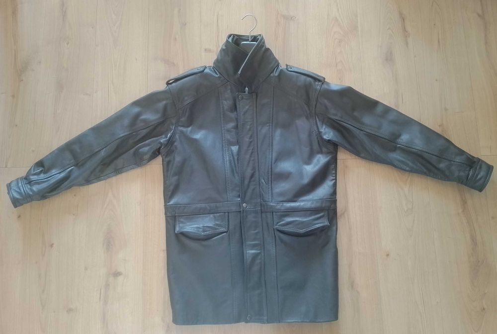 Мъжка кожена шуба