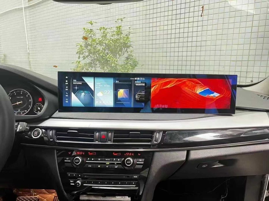Dual Display 21" Android Мултимедия за BMW 5 Series F10/F11, 2010-2017