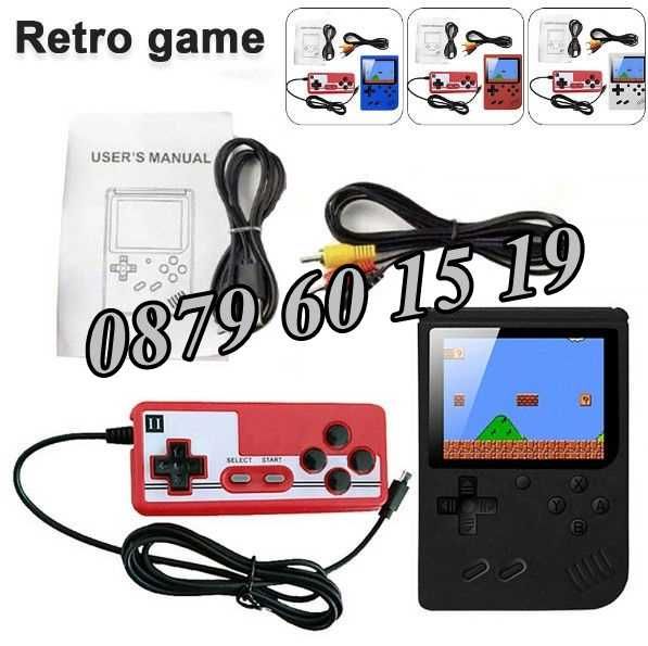 Преносима Конзола с 400 Вградени Игри и Джойстик, Sup Game Box