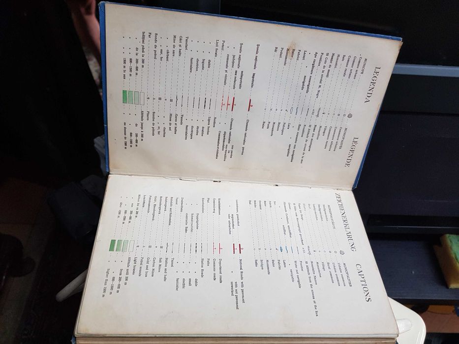 Romania in Automobil (1938) Institutul Cartografic UNIREA Brasov Harti